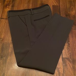 Ann Taylor Grey with Black trimming trouser